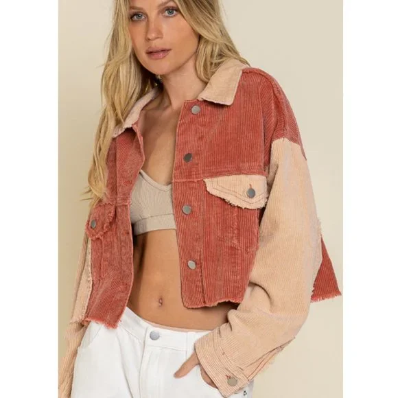 20276 POL Corduroy Trucker Jacket - Picture 4 of 6